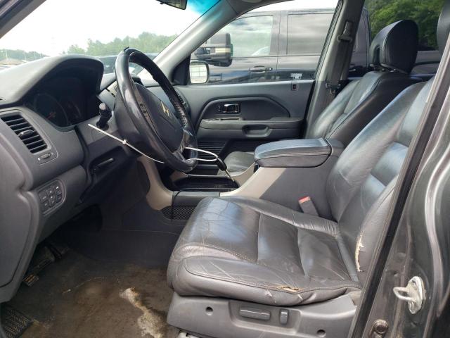 5FNYF18568B040765 - 2008 HONDA PILOT EXL GRAY photo 7