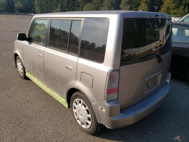 JTLKT324464075419 - 2006 TOYOTA SCION XB Silber Foto 3