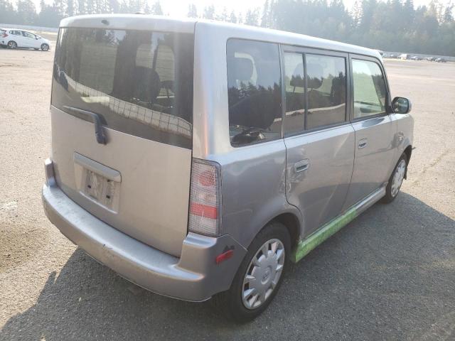 JTLKT324464075419 - 2006 TOYOTA SCION XB Silber Foto 4