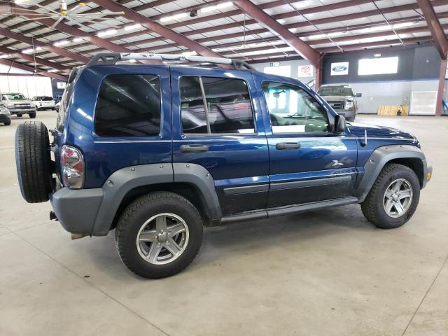 1J4GL38K25W564017 - 2005 JEEP LIBERTY RENEGADE BLUE photo 3