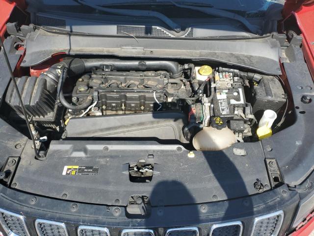 3C4NJCBB0JT471380 - 2018 JEEP COMPASS LATITUDE 红色 照片 12