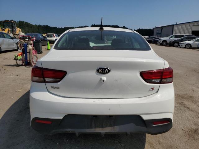 3KPA24ABXKE215577 - 2019 KIA RIO S WHITE photo 6