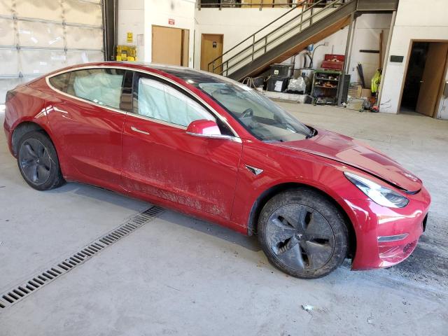 5YJ3E1EA5KF413090 - 2019 TESLA MODEL 3 BURGUNDY photo 4