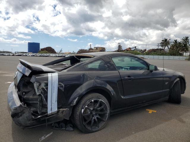 1ZVFT82H165134415 - 2006 FORD MUSTANG GT BLACK photo 3