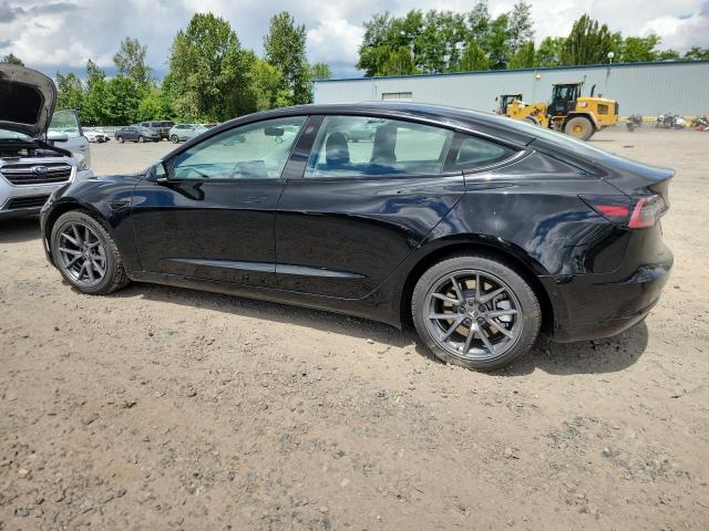 5YJ3E1EB9NF110956 - 2022 TESLA MODEL 3 Negro foto 2