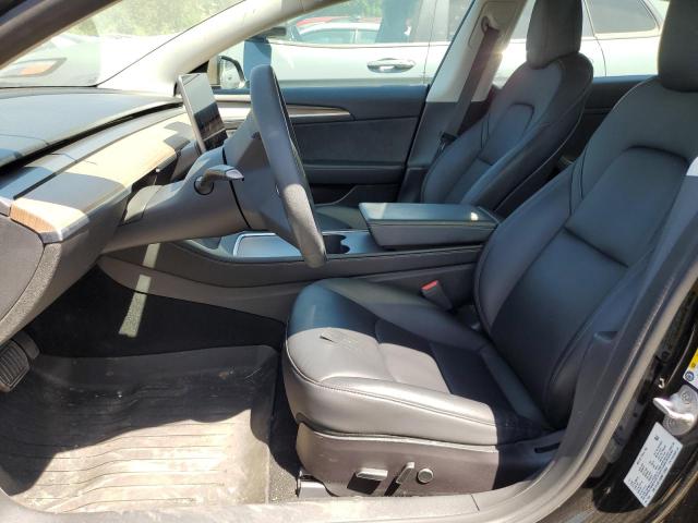 5YJ3E1EB9NF110956 - 2022 TESLA MODEL 3 Negro foto 7