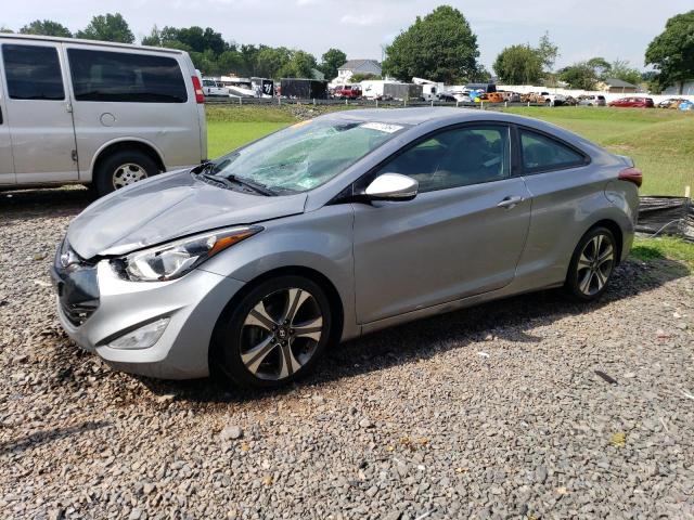 KMHDH6AHXEU025016 - 2014 HYUNDAI ELANTRA CO GS SILVER photo 1