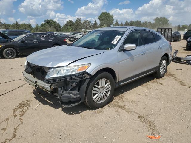 5J6TF3H52DL003896 - 2013 HONDA CROSSTOUR EXL SILVER photo 1