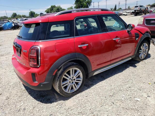 WMZ43BR05N3N54342 - 2022 MINI COOPER COUNTRYMAN ALL4 RED photo 3