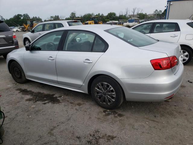 3VW2K7AJ7EM217825 - 2014 VOLKSWAGEN JETTA BASE 银色 照片 2