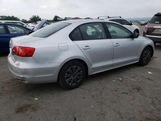 3VW2K7AJ7EM217825 - 2014 VOLKSWAGEN JETTA BASE 银色 照片 3