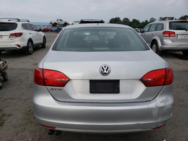 3VW2K7AJ7EM217825 - 2014 VOLKSWAGEN JETTA BASE 银色 照片 6