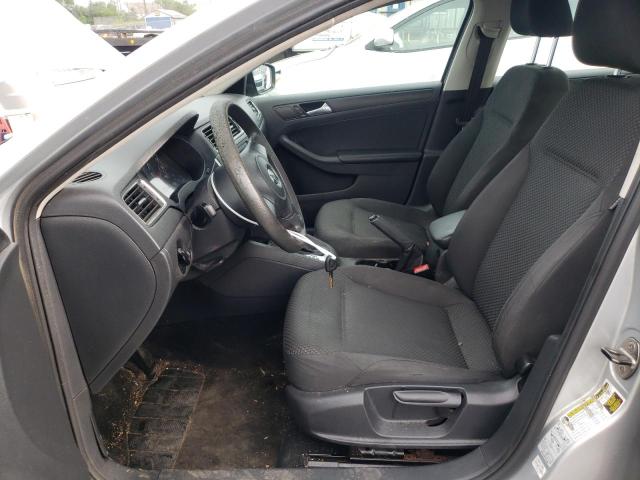 3VW2K7AJ7EM217825 - 2014 VOLKSWAGEN JETTA BASE 银色 照片 7