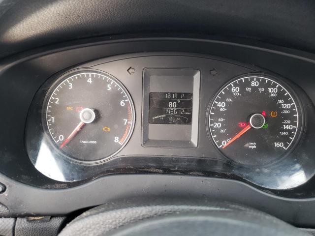 3VW2K7AJ7EM217825 - 2014 VOLKSWAGEN JETTA BASE 银色 照片 9