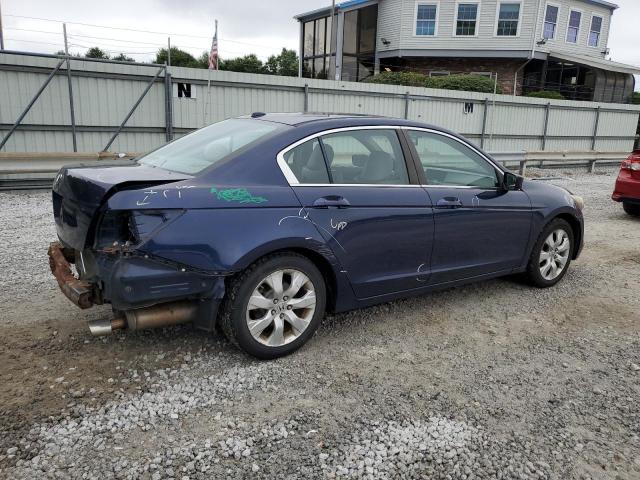 1HGCP26838A057530 - 2008 HONDA ACCORD EXL BLUE photo 3