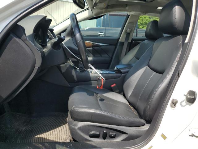 JN1EV7AR9JM440230 - 2018 INFINITI Q50 LUXE WHITE photo 7