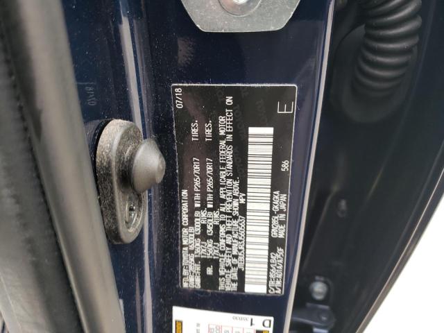 JTEBU5JR3J5605637 - 2018 TOYOTA 4RUNNER SR5/SR5 PREMIUM 蓝色 照片 13