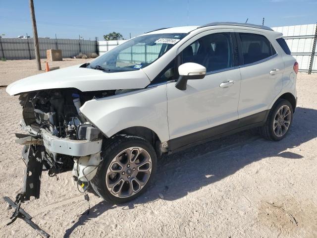 MAJ6S3KL0LC323065 - 2020 FORD ECOSPORT TITANIUM WHITE photo 1