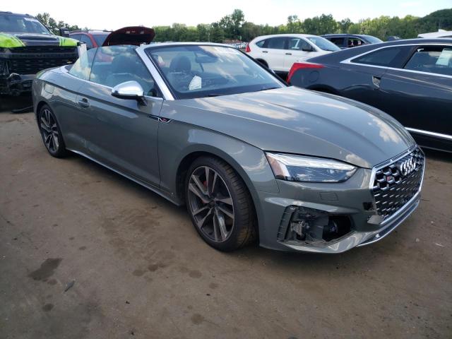 WAUY4GF53RN004916 - 2024 AUDI S5 PRESTIGE GRAY photo 4