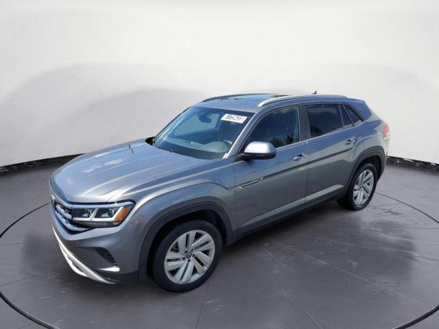 1V2JE2CA1MC206520 - 2021 VOLKSWAGEN ATLAS CROS SE GRAY photo 1