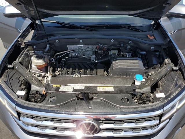 1V2JE2CA1MC206520 - 2021 VOLKSWAGEN ATLAS CROS SE ნაცრისფერი ფოტო 12