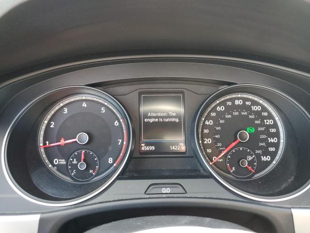 1V2JE2CA1MC206520 - 2021 VOLKSWAGEN ATLAS CROS SE ნაცრისფერი ფოტო 9