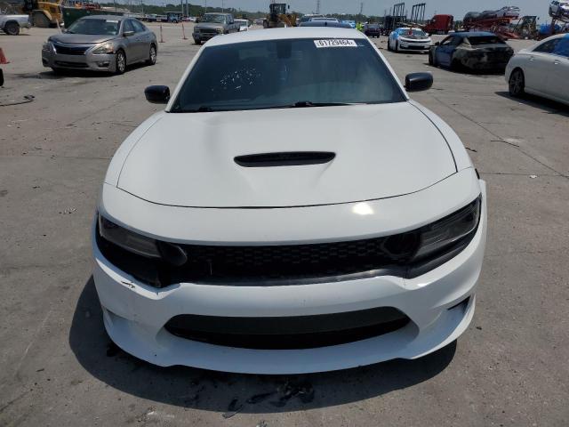 2C3CDXCTXKH570221 - 2019 DODGE CHARGER R/T WHITE photo 5