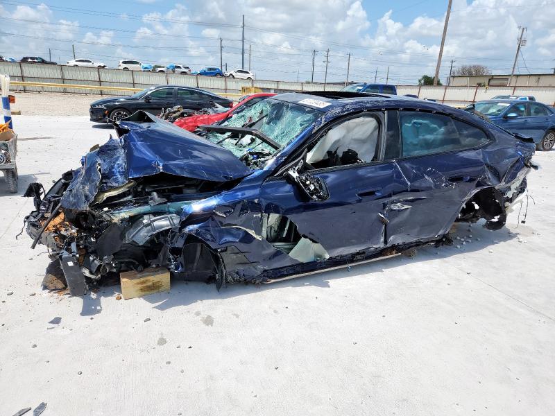 WBY33AW08RFS70460 - 2024 BMW I4 M50 BLUE photo 1