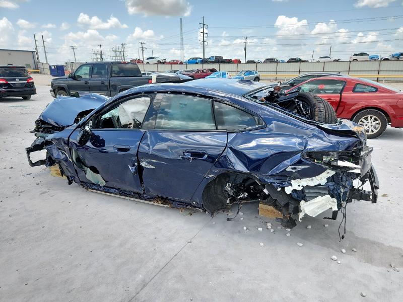 WBY33AW08RFS70460 - 2024 BMW I4 M50 BLUE photo 2