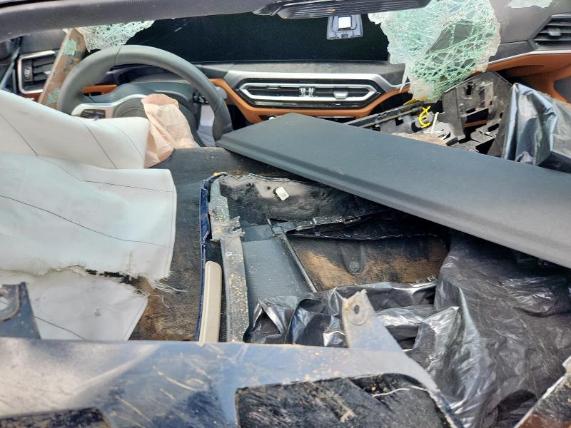 WBY33AW08RFS70460 - 2024 BMW I4 M50 BLUE photo 8