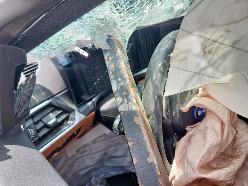 WBY33AW08RFS70460 - 2024 BMW I4 M50 BLUE photo 9