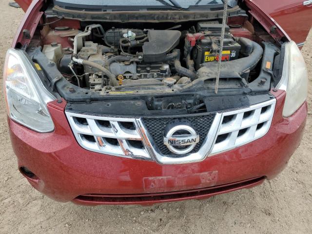 JN8AS5MTXDW515434 - 2013 NISSAN ROGUE S MAROON photo 12