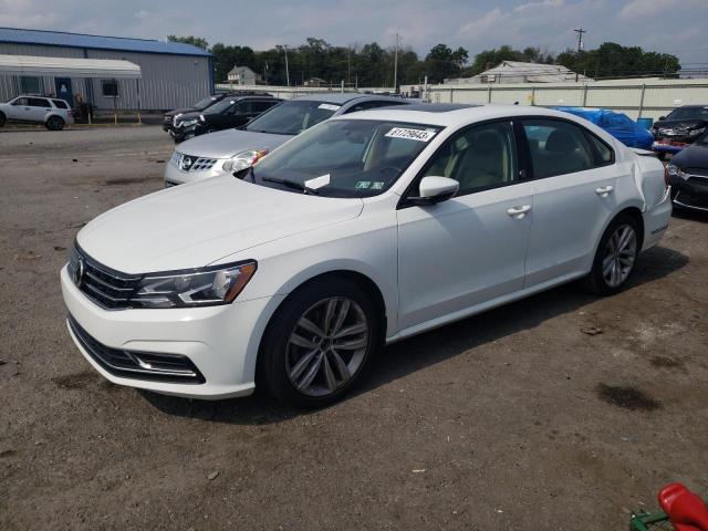 1VWLA7A35KC003731 - 2019 VOLKSWAGEN PASSAT WOLFSBURG WHITE photo 1