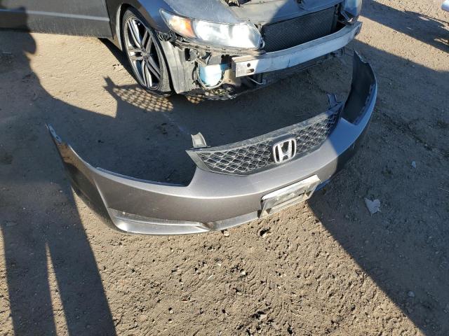 2HGFG12919H524565 - 2009 HONDA CIVIC EXL ნაცრისფერი ფოტო 12