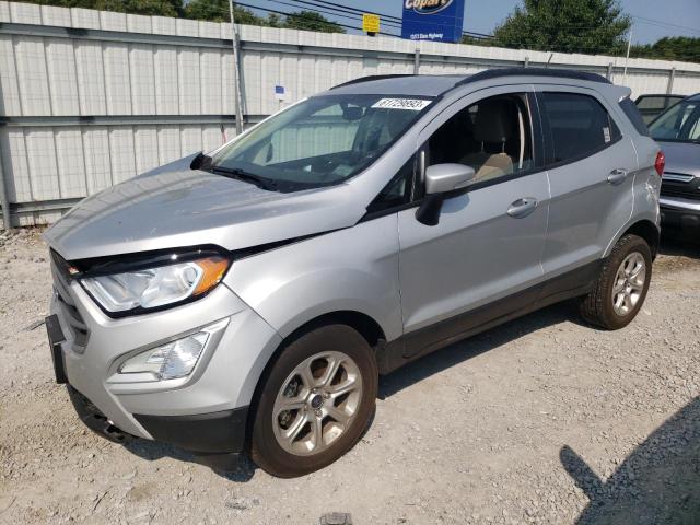 MAJ6S3GL7KC292890 - 2019 FORD ECOSPORT SE SILVER photo 1