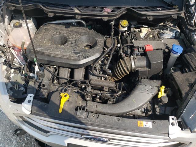 MAJ6S3GL7KC292890 - 2019 FORD ECOSPORT SE Plata foto 11