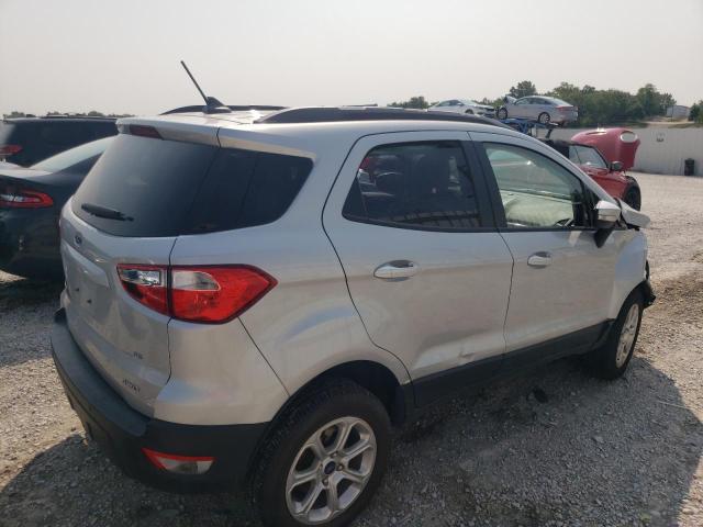 MAJ6S3GL7KC292890 - 2019 FORD ECOSPORT SE Plata foto 3