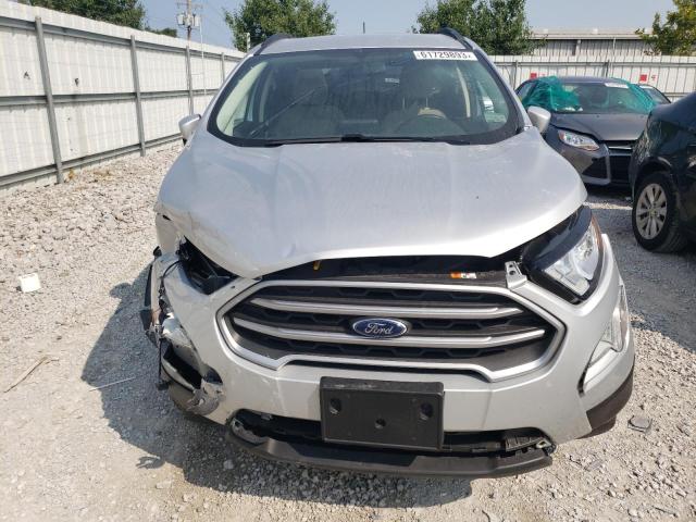 MAJ6S3GL7KC292890 - 2019 FORD ECOSPORT SE Plata foto 5