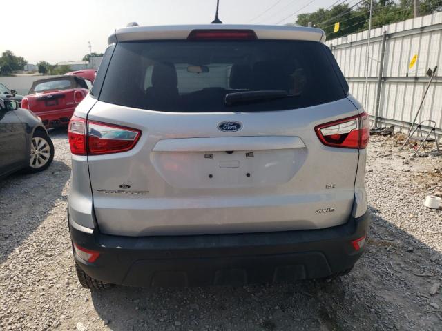 MAJ6S3GL7KC292890 - 2019 FORD ECOSPORT SE Plata foto 6