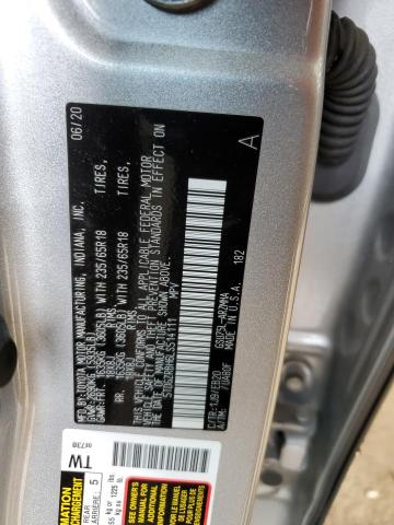 5TDGZRBH6LS514111 - 2020 TOYOTA HIGHLANDER XLE Argent photo 13
