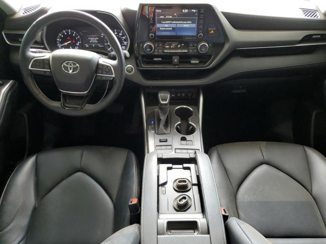 5TDGZRBH6LS514111 - 2020 TOYOTA HIGHLANDER XLE Argent photo 8