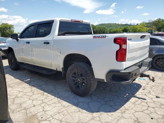 1GCPYFEL0MZ383503 - 2021 CHEVROLET SILVERADO K1500 LT TRAIL BOSS WHITE photo 2