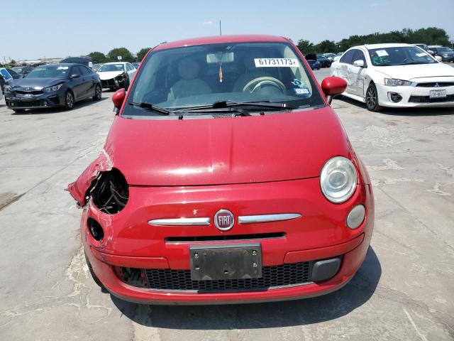 3C3CFFAR4CT112713 - 2012 FIAT 500 POP RED photo 5