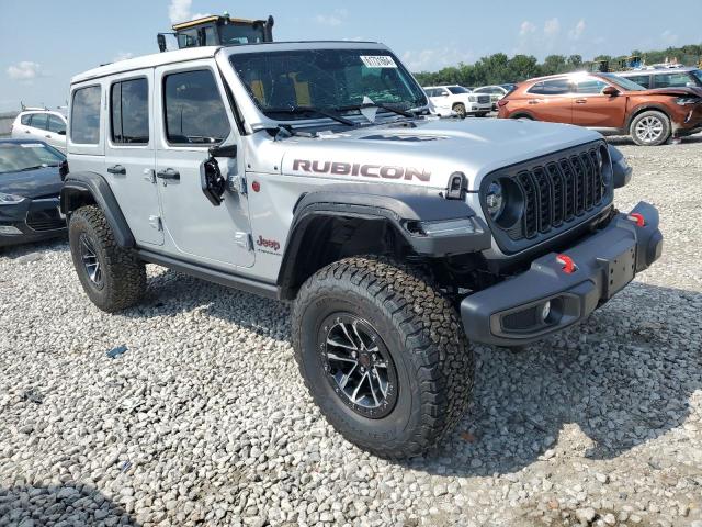 1C4RJXFG7RW278261 - 2024 JEEP WRANGLER RUBICON SILVER photo 4