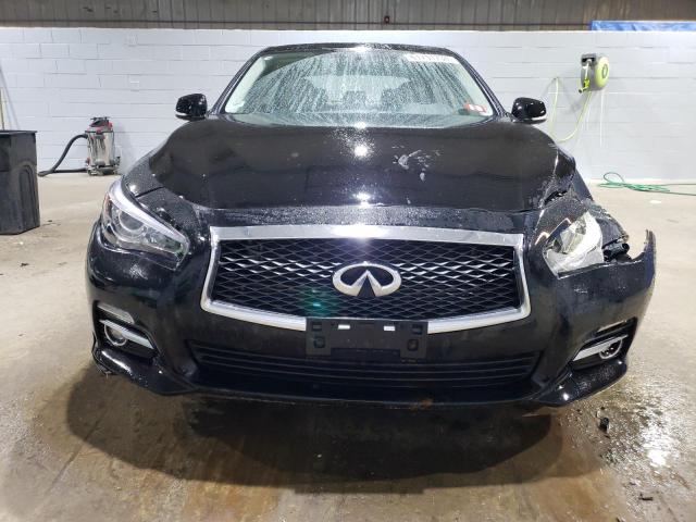 JN1BV7AR0FM401617 - 2015 INFINITI Q50 BASE BLACK photo 5