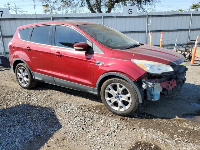 1FMCU0HX7DUD22311 - 2013 FORD ESCAPE SEL BURGUNDY photo 4