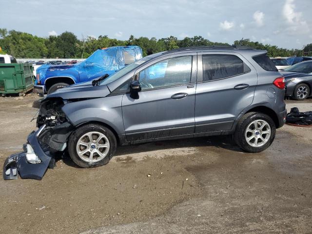 MAJ3P1TE1JC198793 - 2018 FORD ECOSPORT SE SILVER photo 1