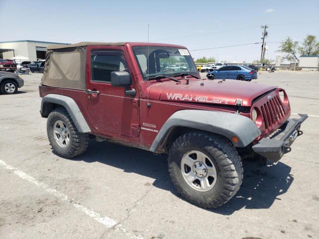 1C4AJWAG8CL279474 - 2012 JEEP WRANGLER SPORT MAROON photo 4