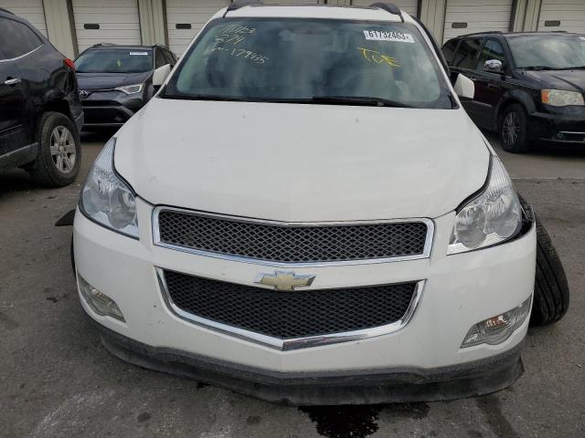 1GNKVLEDXCJ179435 - 2012 CHEVROLET TRAVERSE LTZ WHITE photo 5