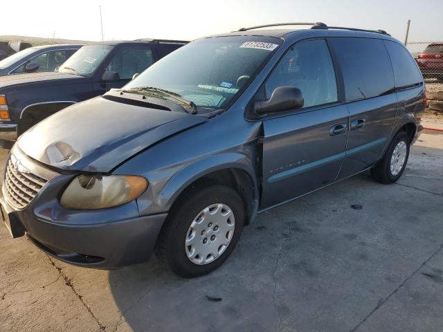 1C4GJ453X1B142867 - 2001 CHRYSLER VOYAGER LX GRAY photo 1